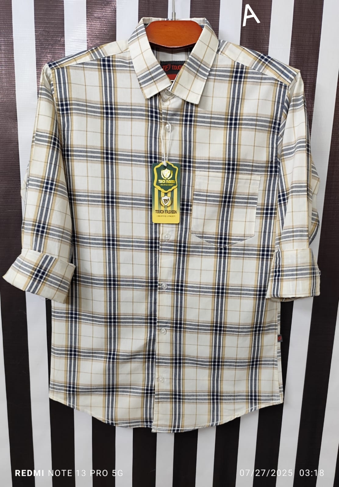 পুরুষদের জন্য প্রিমিয়াম ডিজাইনের কটন শার্ট