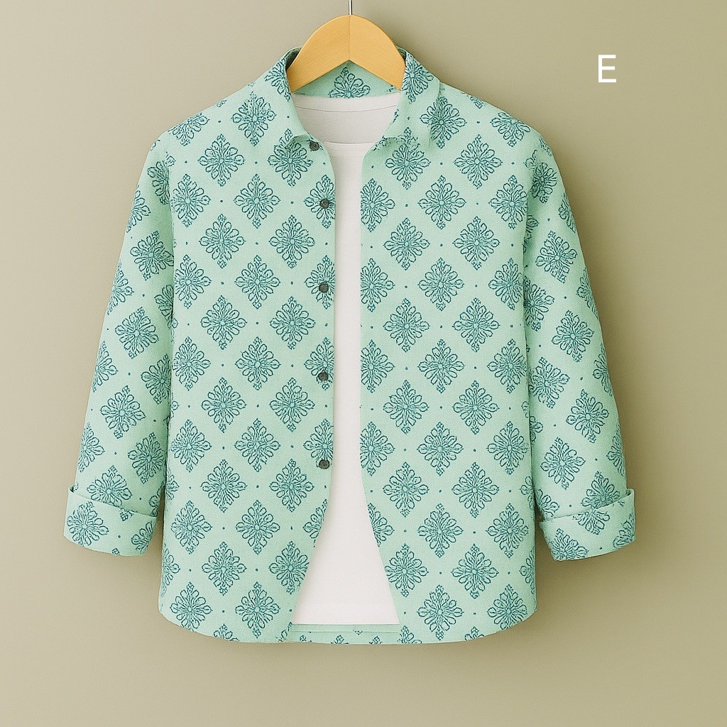 পুরুষদের জন্য প্রিমিয়াম ডিজাইনের কটন শার্ট